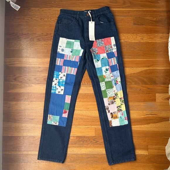 CARLEEN patchwork jeans - Picture 2 of 4